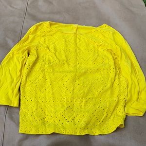 JCrew 3/4 Sleeve Top